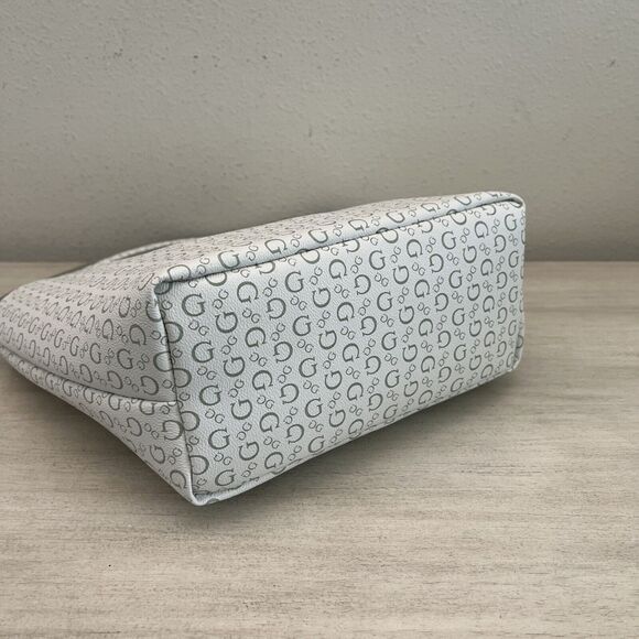 GUESS Lunch Tote BAG Sage/White Junction Travel PU Leather - Picture 6 of 9